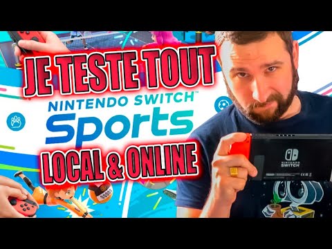 Nintendo Switch Sports ???? JE TESTE TOUS LES SPORTS en LOCAL & ONLINE