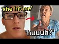 Old Lady Plays Dumb After Hit And Run..