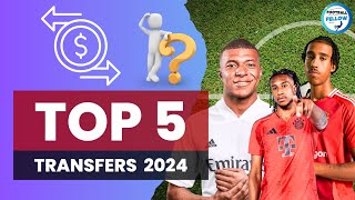 Top 5 Most Expensive Transfers of 2024!