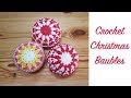 Christmas Series Ep 1: Make your own easy crochet baubles!