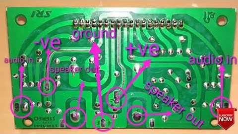 How to convert STK4141 STK4191 stereo to mono Bridge circuit