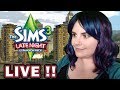The sims 3  live from bridgeport  late night expansion gameplay