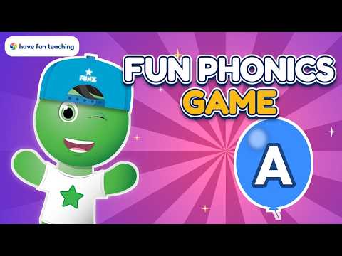 Letter A Game | Fun Preschool Phonics Practice for Kids