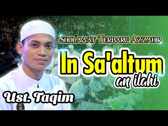 Sholawat Langitan Terbaru Azzahir 2024 | In Sa'altum An Ilahi | Full Lirik class=