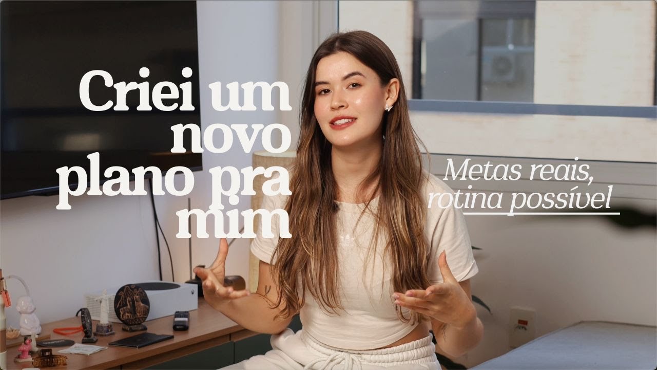 Reconstruí minha rotina do zero, do jeito que eu precisava