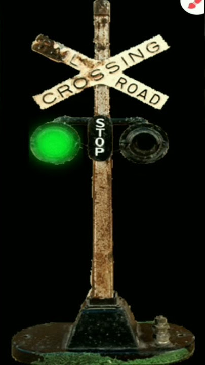 Viral ,railroad crossing,black screen