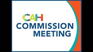 CAH Full Commission Regular Meeting (April 20, 2026)