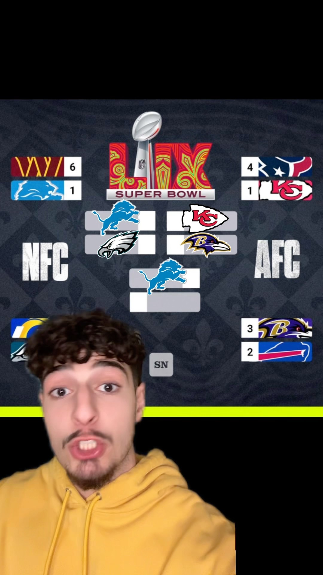 THE SCRIPT HAS BEEN WRITTEN THIS IS 100% FLAWLESS? #nfl #chiefs #mahomes #lions #ravens #fexr
