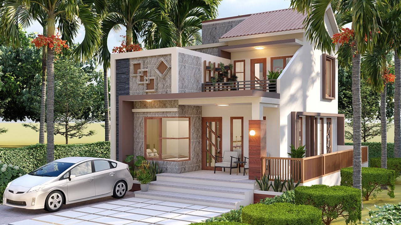 LOOK LUXURY HOUSE, NEW DREAM HOUSE - 3 BEDROOM - House 7x9 Meters | BALCONY