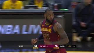 Cavs' LeBron James Drops 31\/12\/11 vs. Nets, Averages Triple-Double in February