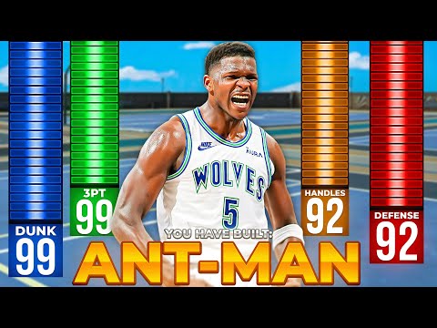 BEST Anthony Edwards Build in NBA 2k25! (2-Way Menace)