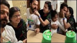 Sreesanth Celebrate His Birthday With Ailing Mother & Family