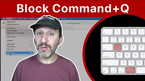 How To Disable Command+Q On a Mac