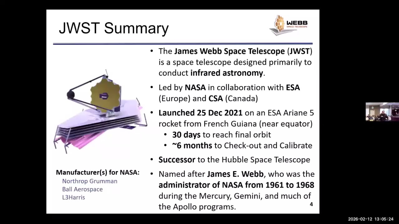 James Web Space Telescope  Feb 2026 Update