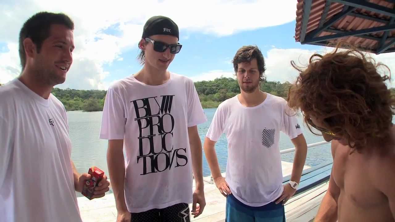 Mtv Sports with Danny Harf and Bob Soven wakeboarding in the Amazon.