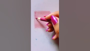 BEST WAY to DRAW WOOL!!! (so easy noobs can do it) #shorts #art