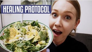 What I Eat in a Day | Raw Vegan Healing Protocol