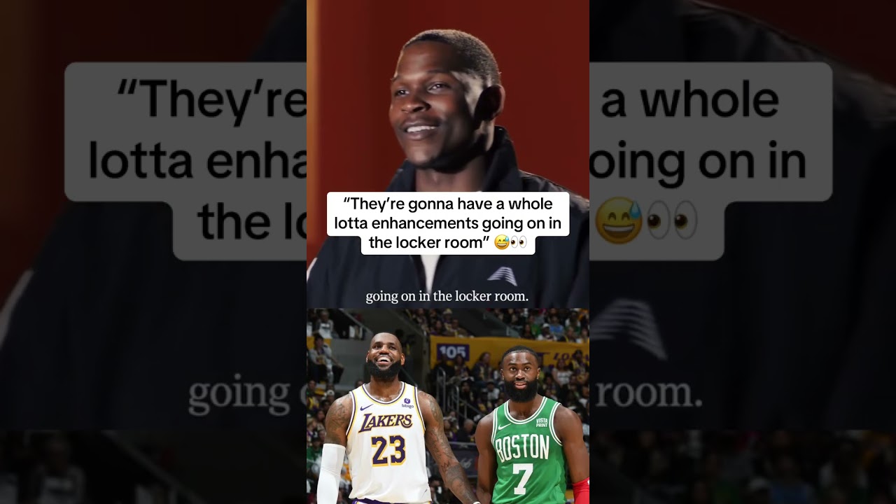 Ant really called out LeBron and Jaylen Brown 😅👀