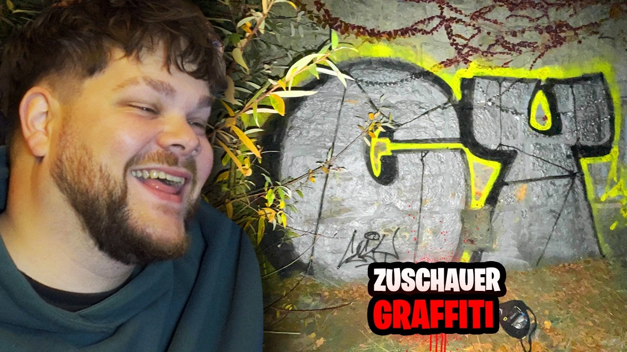 ICH reagiere auf EURE GRAFFITIS! (großer Fehler)