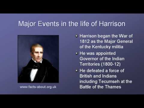 President William Harrison Biography