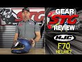 HJC F70 Helmet Review | Sportbike Track Gear