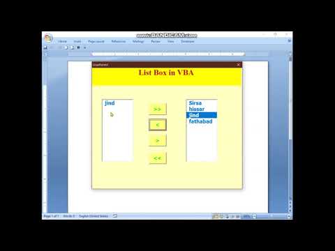 Visual Basic Class  7 List Tool part 2