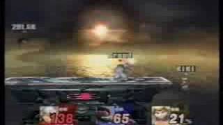 Greed(Donkey Kong) Vs 2Blak(Falco) Vs Kiki(Peach)