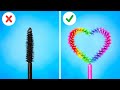 Makeover Challenge: Beauty Hacks and Tips 💄 Extreme Makeup Ideas by 123GO!