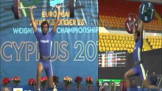 2014 Under 23 European Weightlifting 85 kg B Group xvid