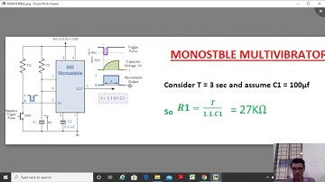 MONOSTABLE MULTIVIBRATOR #ACLAB