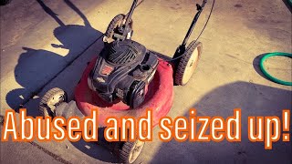 Saving a Seized Briggs + Engine Restore Treatment