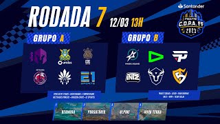 C.O.P.A FF 2023 AO VIVO - Rodada 07 | FREE FIRE ESPORTS BRASIL