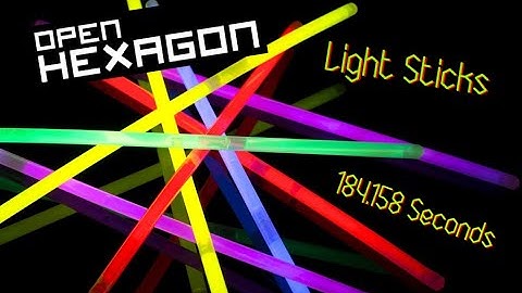 Open Hexagon (v2.02) - Light Sticks - 184.158 Seconds