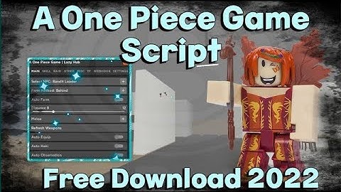A One Piece Game Script GUI Hack | Get All Fruits + Farm Defense | Auto Farm