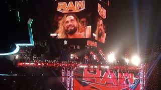 solo sokoa vs Seth Rollins in Monday night raw