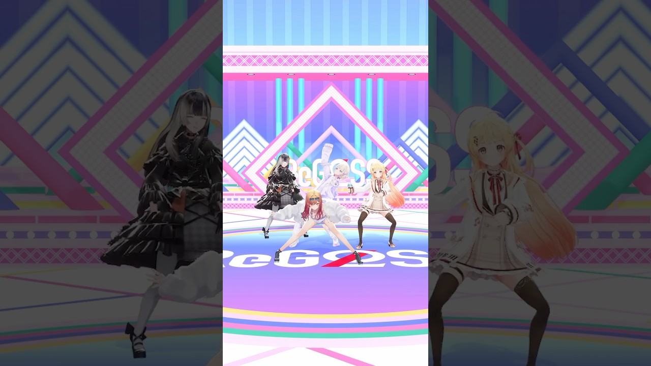 踊ってない夜を知らないReGLOSS 全力ver. #ReGLOSS #Vtuber #shorts #オドループ