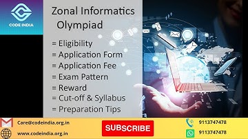 ZIO(Zonal Informatics Olympiad)Eligibility, Exam Pattern ,Application Form, Cutoff And Syllabus