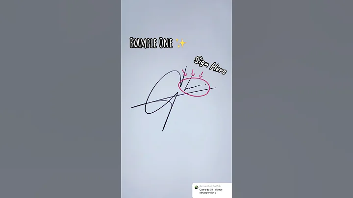 Signature Style Ideas | Letter “G” #signature #howto #logo #lettering #hard #writing #journal #art