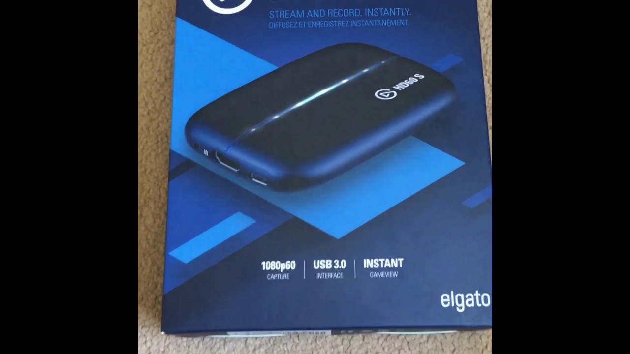 Elgato Hd60s Unboxing 2020 Youtube