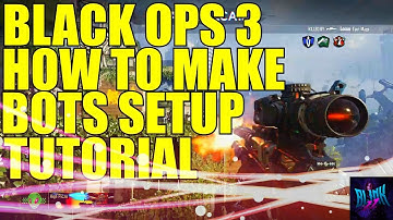HOW TO: SETUP BOTS FOR TRICKSHOTS IN BO3 (BO3 TIPS/TRICKS)