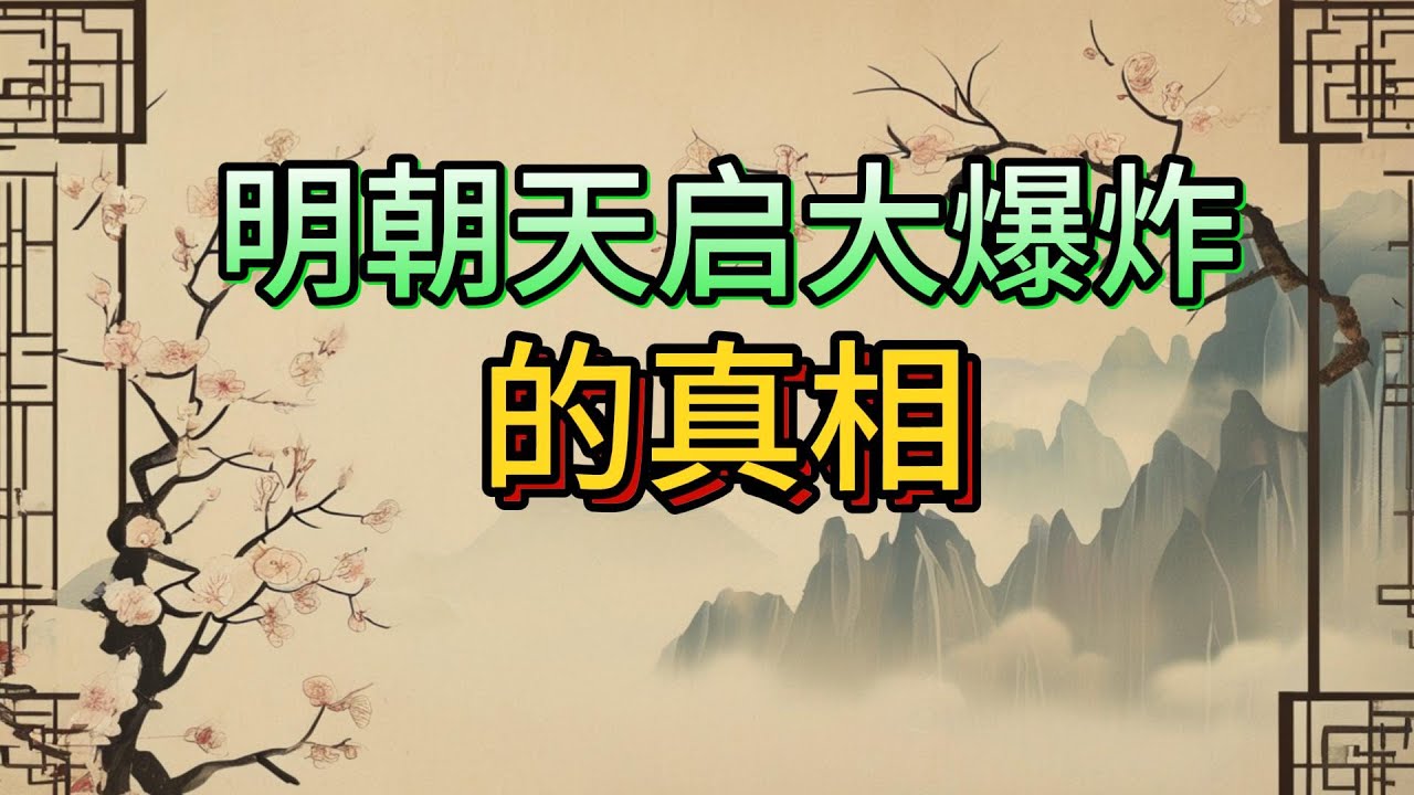 【老梁故事會】末日天啟1626年北京城突遭脫衣核彈！2萬人瞬間裸屍街頭、5千斤石獅子飛1公裏外、皇太子當場嚇死、32名學童人間蒸發！蘑菇雲比廣島還猛！#天啟大爆炸#明朝末日#北京超自然 #古中國UFO