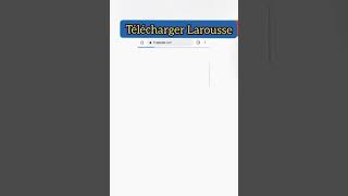 Télécharger gratuitement le dictionnaire français Larousse screenshot 1