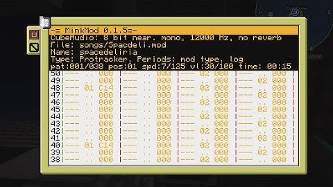 MinkMod - ProTracker-compatible music player for my ComputerCraft microkernel project