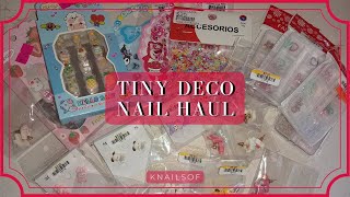 💅TINY DECO NAIL HAUL📦/ KNAILSOF