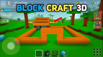 Block Craft 3d : Gameplay walkthrough | Making Farm house (Android, iOS)
