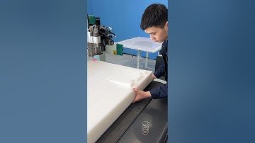EPE Foam Cutting with a Flatbed CNC Cutting Machine