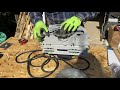 Установка фрезы на ручную циркулярную пилу Festool HK85