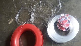 HOW TO REWIND A DAMYL LINE VERY SIMPLY AND ANTI-TANGLE || STRONG FISHING LINE