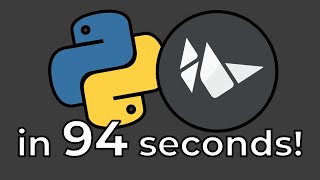 Create Python Modern Desktop App  in 94 seconds!