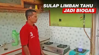 Warga Boyolali Ubah Limbah Tahu Jadi Biogas untuk Memasak Mahasiswa Magang  IAIN Salatiga